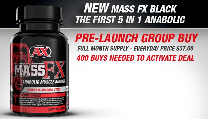 NEW Mass FX Black – 9 Bucks Limited Supply