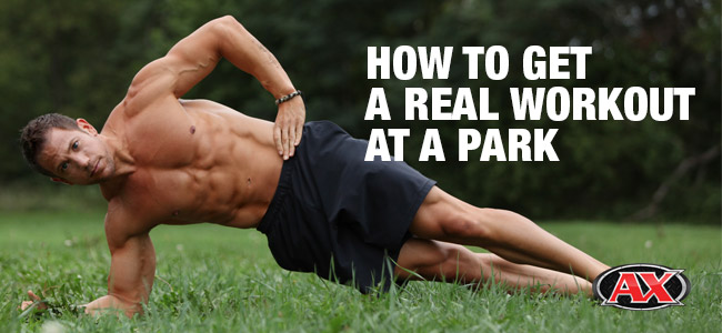 How to get a real workout at a park